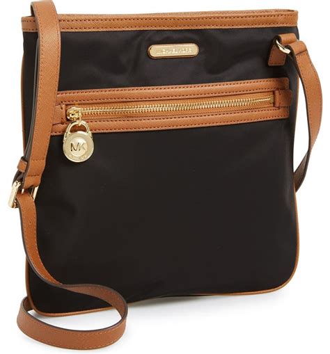 black michael kors large kempton crossbody bag|MICHAEL Michael Kors Kempton Large Nylon Crossbody.